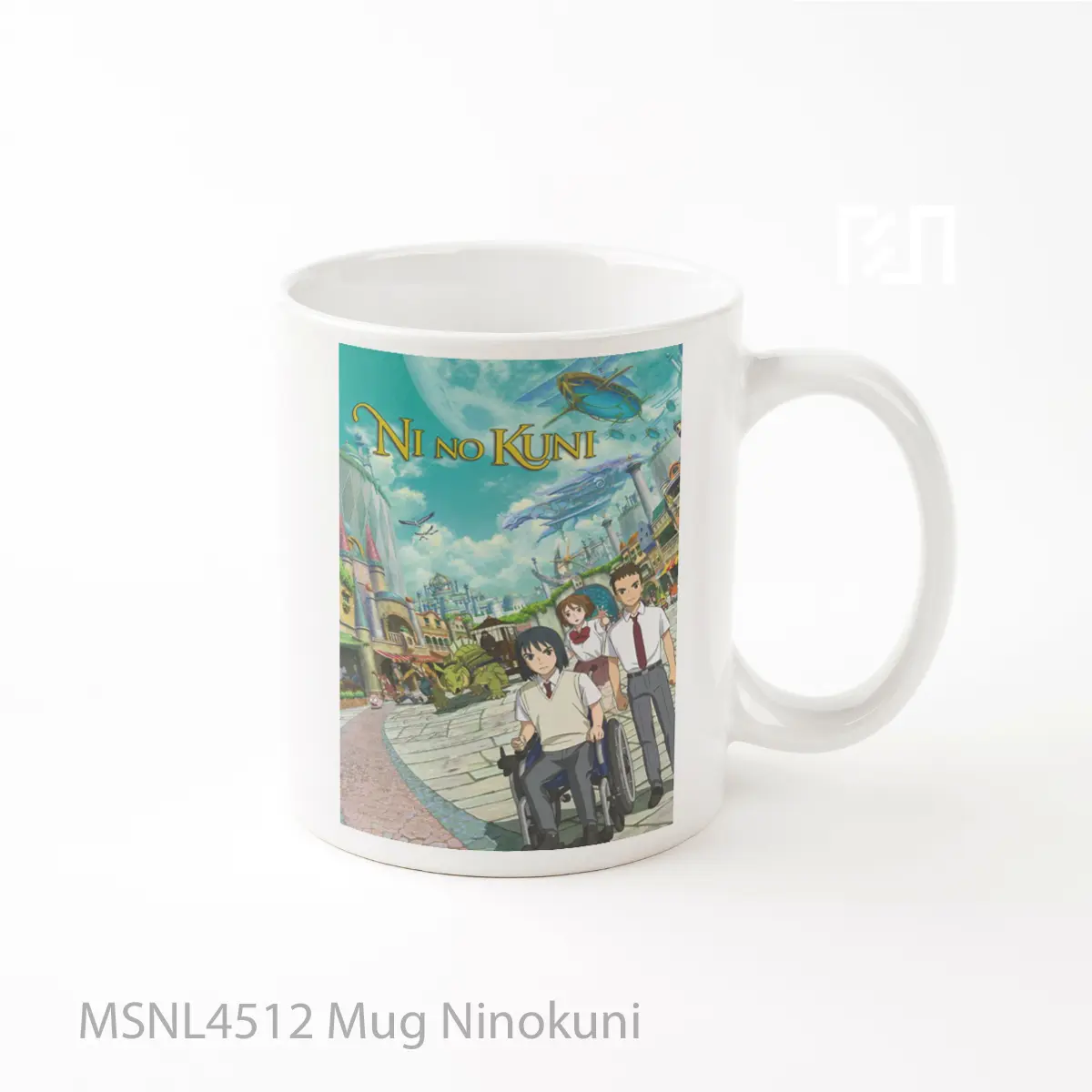 Mug Ninokuni Gelas Keramik Tema Film MSNL4512