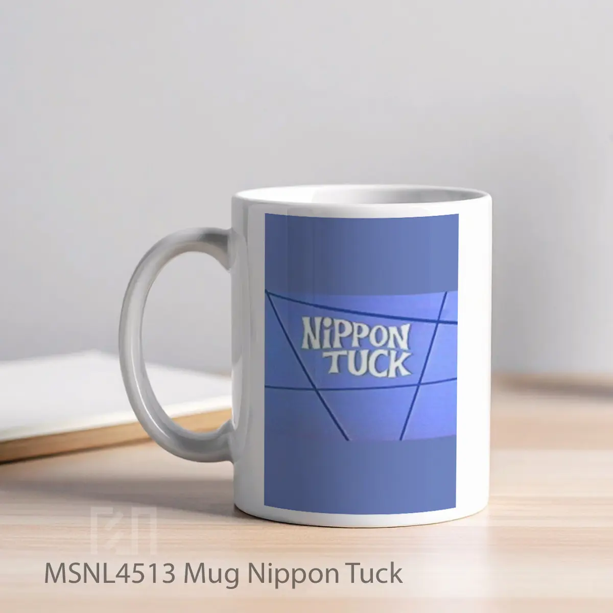 Mug Nippon Tuck Gelas Keramik Tema Film MSNL4513 - Tampak Kiri