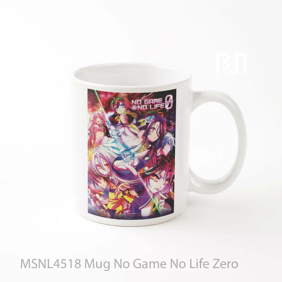 Mug No Game No Life Zero Gelas Keramik Tema Film MSNL4518