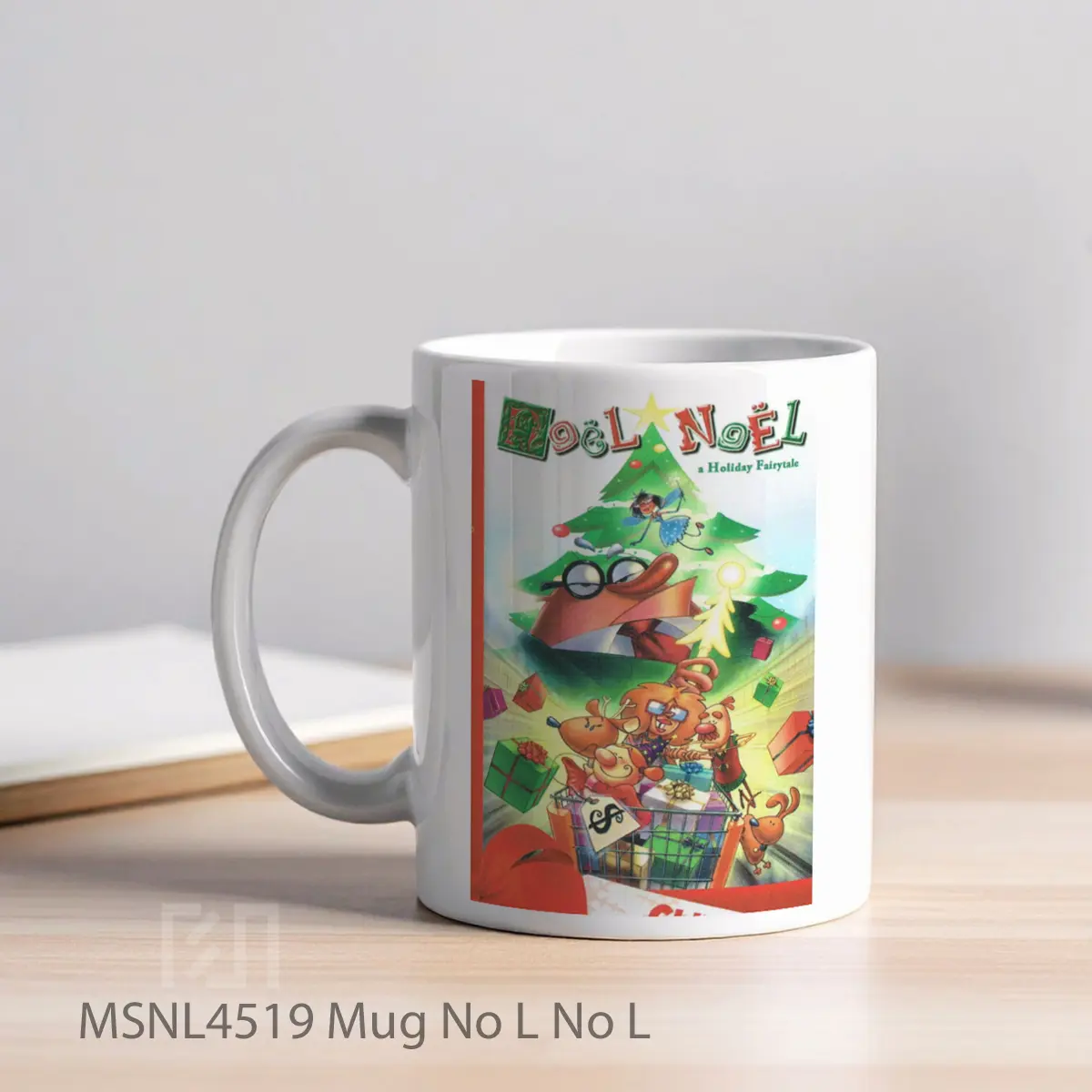 Mug No L No L Gelas Keramik Tema Film MSNL4519 - Tampak Kiri