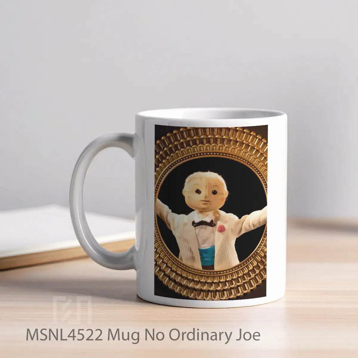 Mug No Ordinary Joe Gelas Keramik Tema Film MSNL4522 - Tampak Kiri