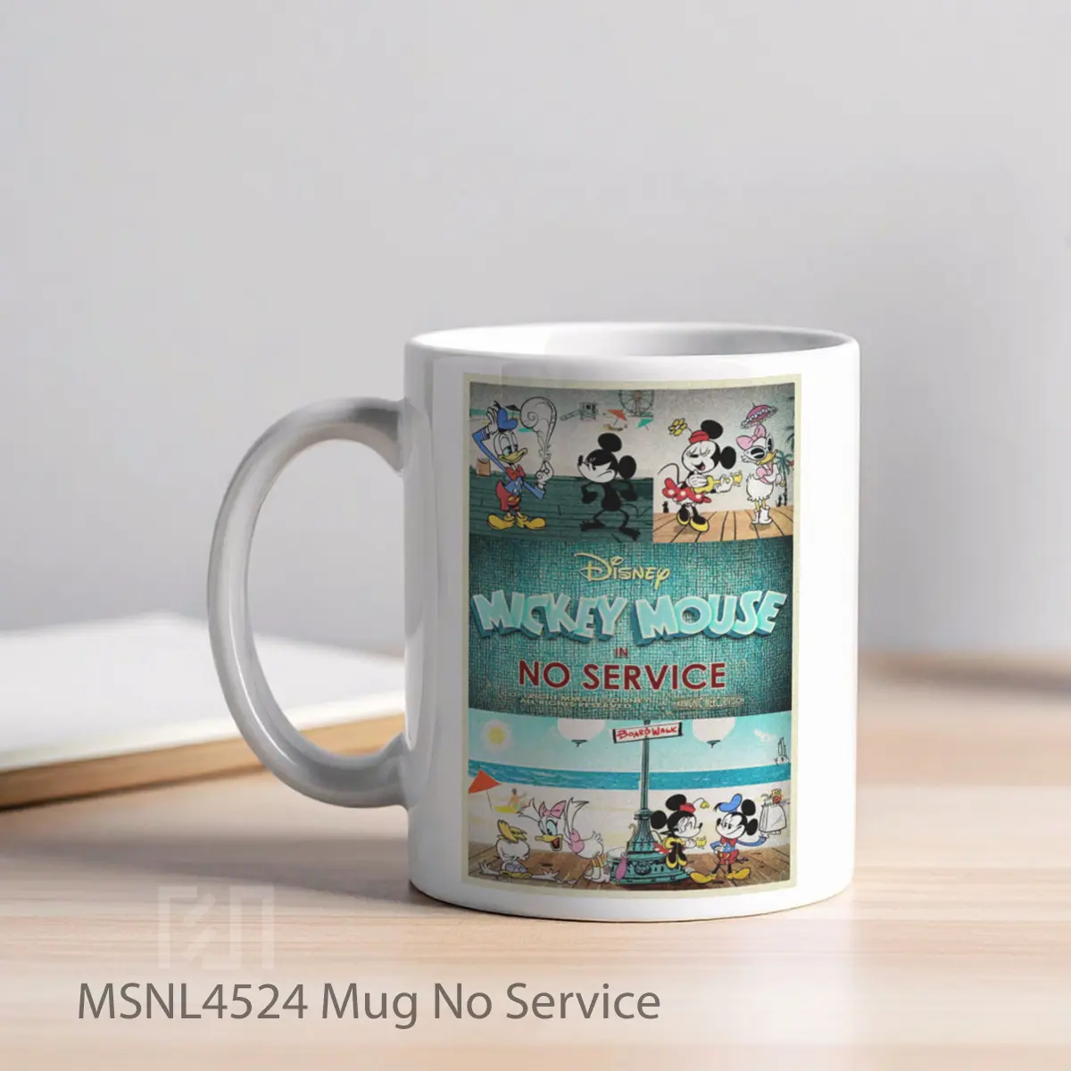 Mug No Service Gelas Keramik Tema Film MSNL4524 - Tampak Kiri