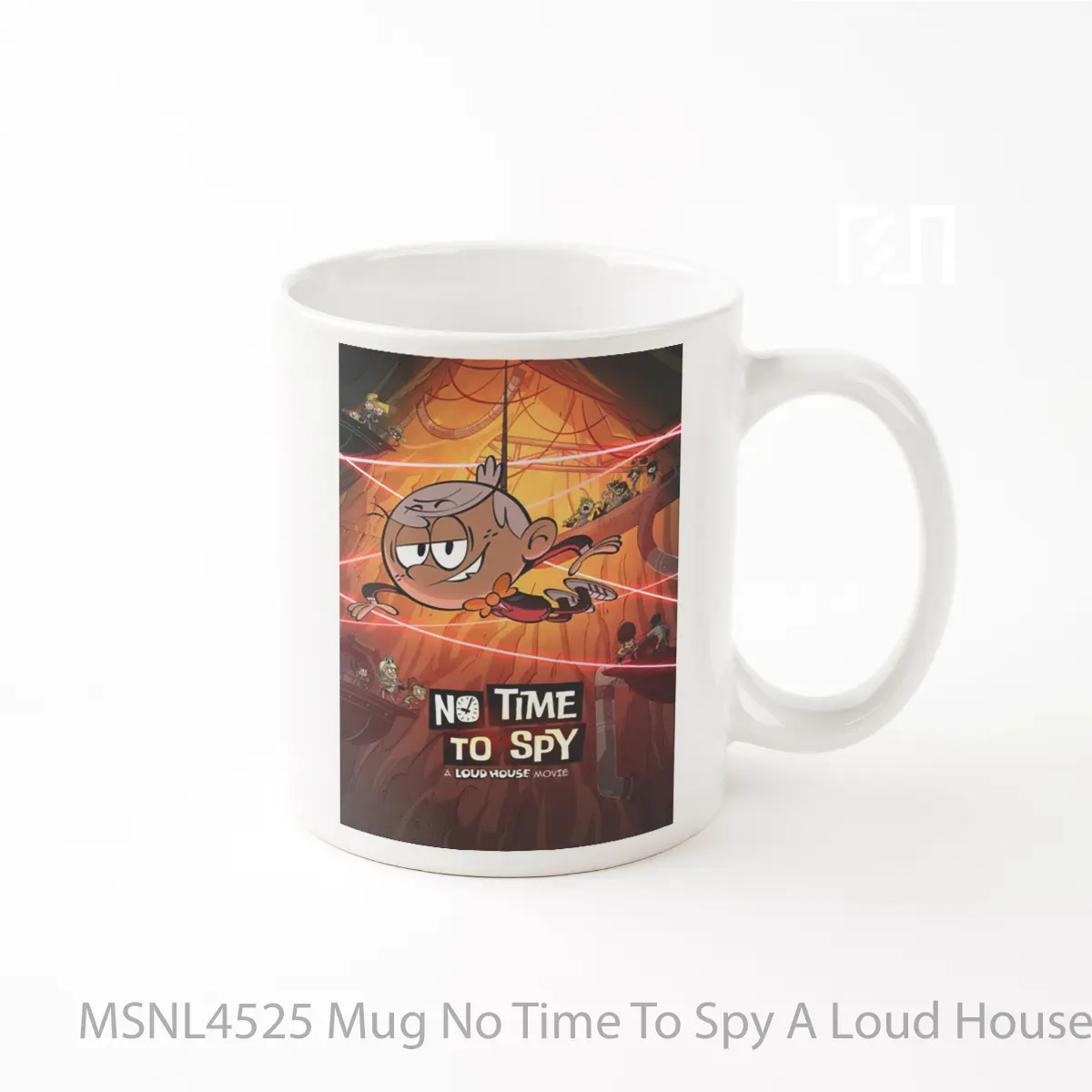 Mug No Time To Spy A Loud House Movie Gelas Keramik Tema Film MSNL4525
