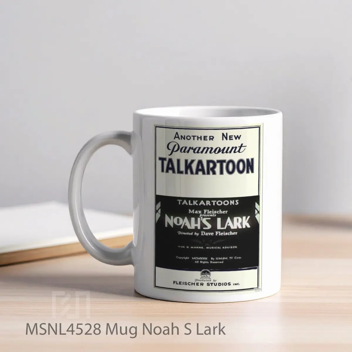 Mug Noah S Lark Gelas Keramik Tema Film MSNL4528 - Tampak Kiri