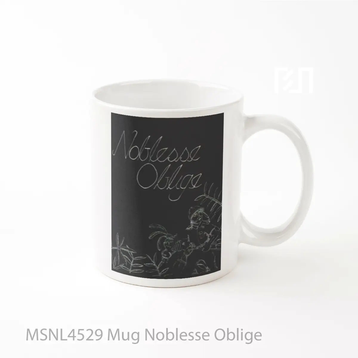Mug Noblesse Oblige Gelas Keramik Tema Film MSNL4529