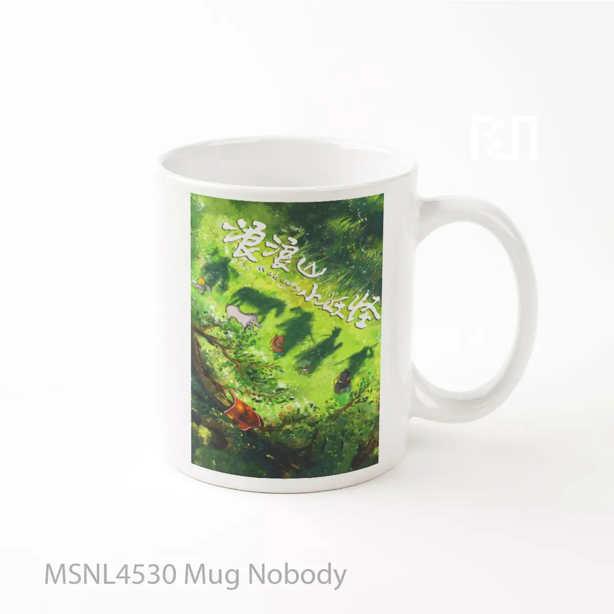 Mug Nobody Gelas Keramik Tema Film MSNL4530