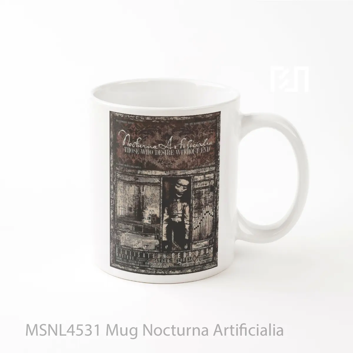 Mug Nocturna Artificialia Gelas Keramik Tema Film MSNL4531