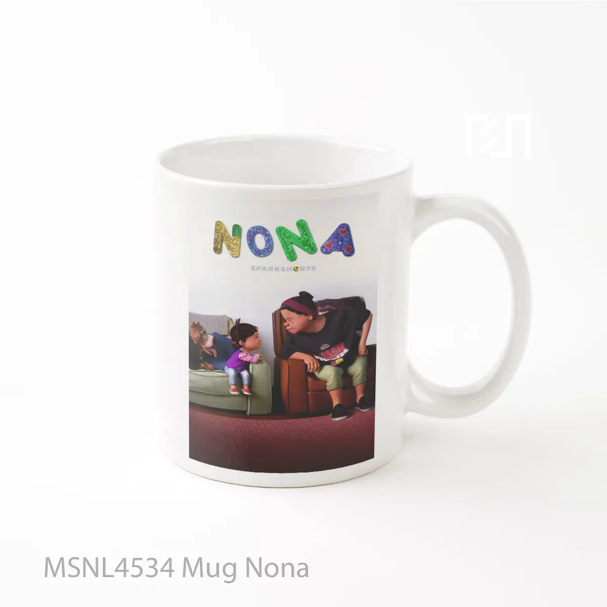 Mug Nona Gelas Keramik Tema Film MSNL4534