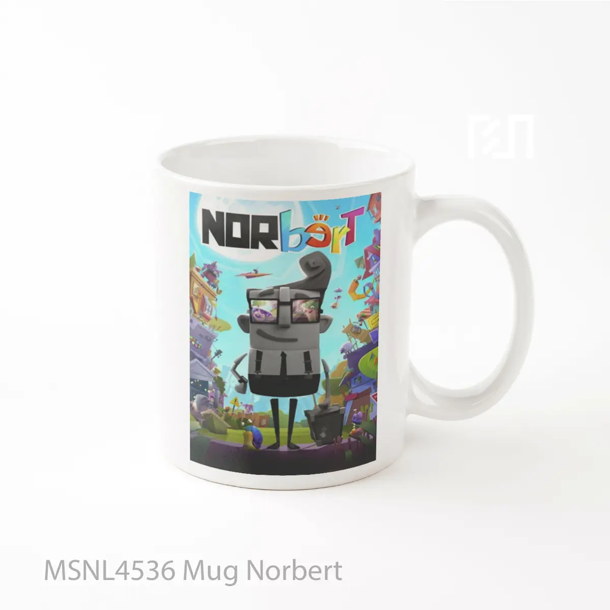 Mug Norbert Gelas Keramik Tema Film MSNL4536