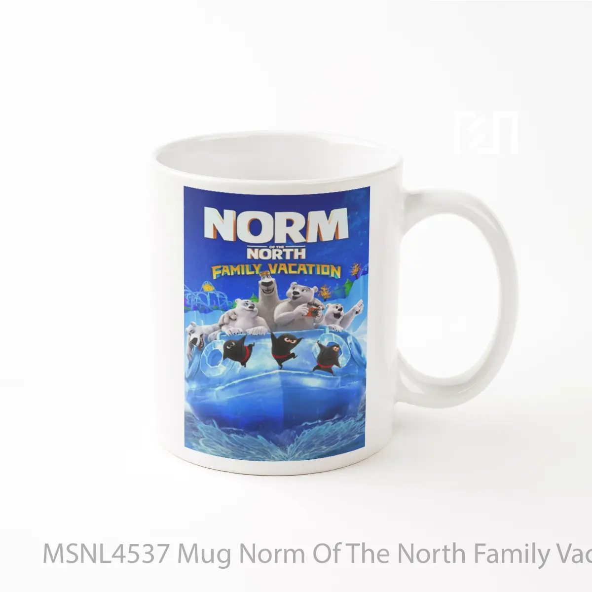 Mug Norm Of The North Family Vacation Gelas Keramik Tema Film MSNL4537