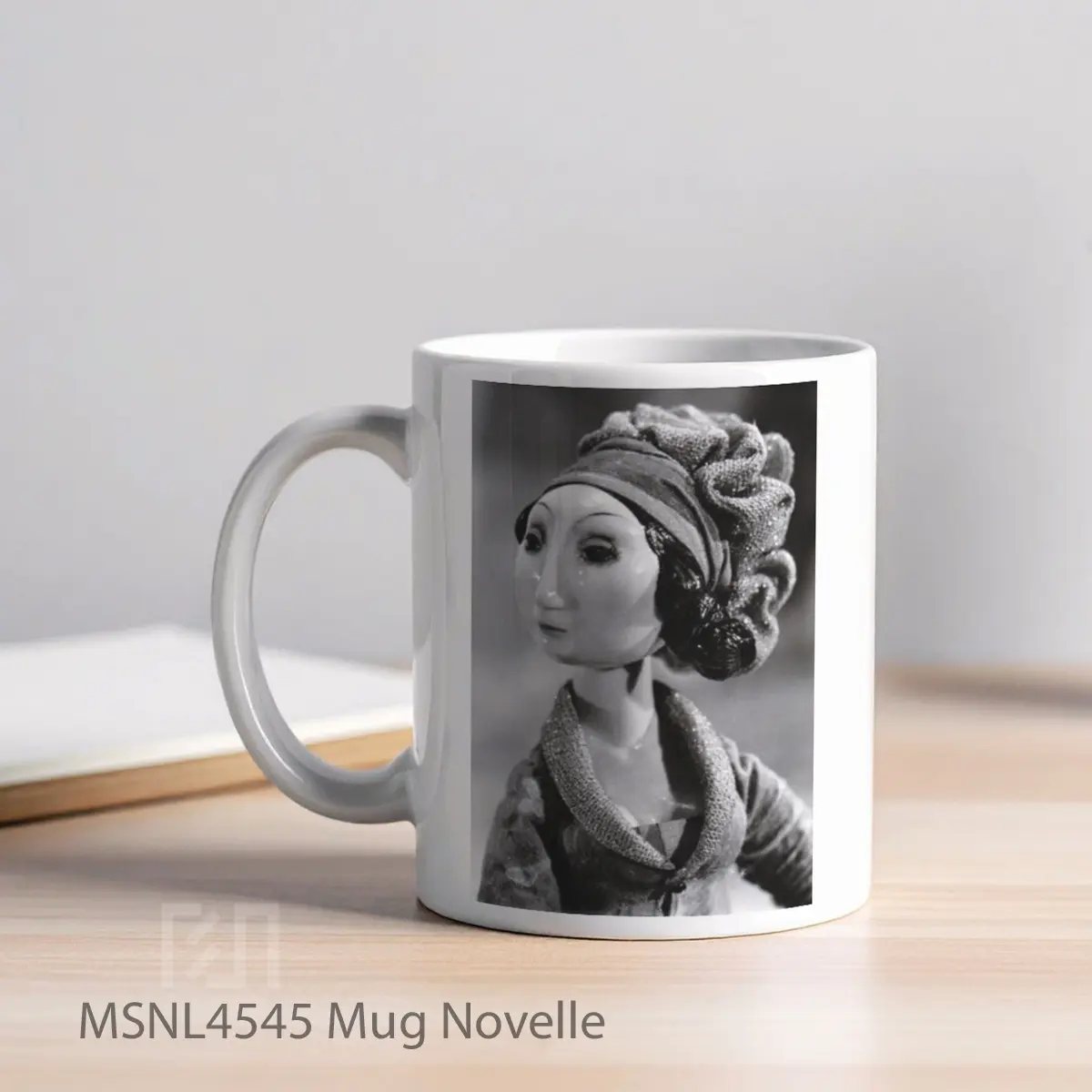 Mug Novelle Gelas Keramik Tema Film MSNL4545 - Tampak Kiri