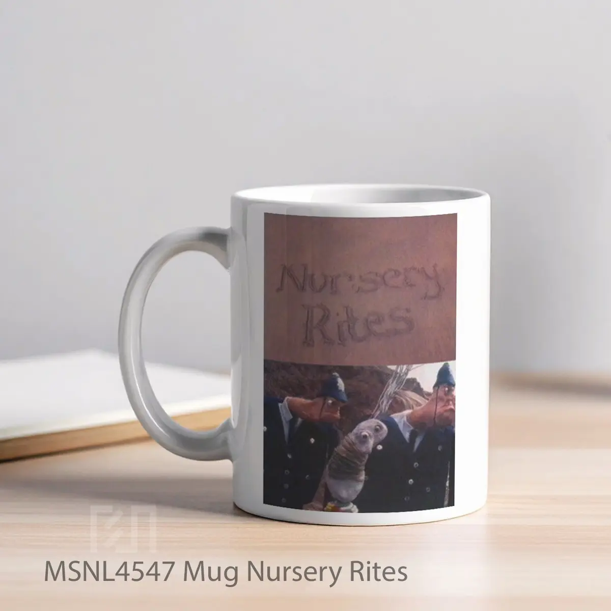 Mug Nursery Rites Gelas Keramik Tema Film MSNL4547 - Tampak Kiri