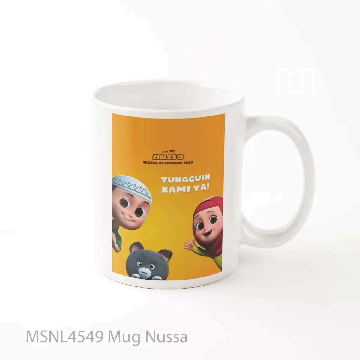 Mug Nussa Gelas Keramik Tema Film MSNL4549