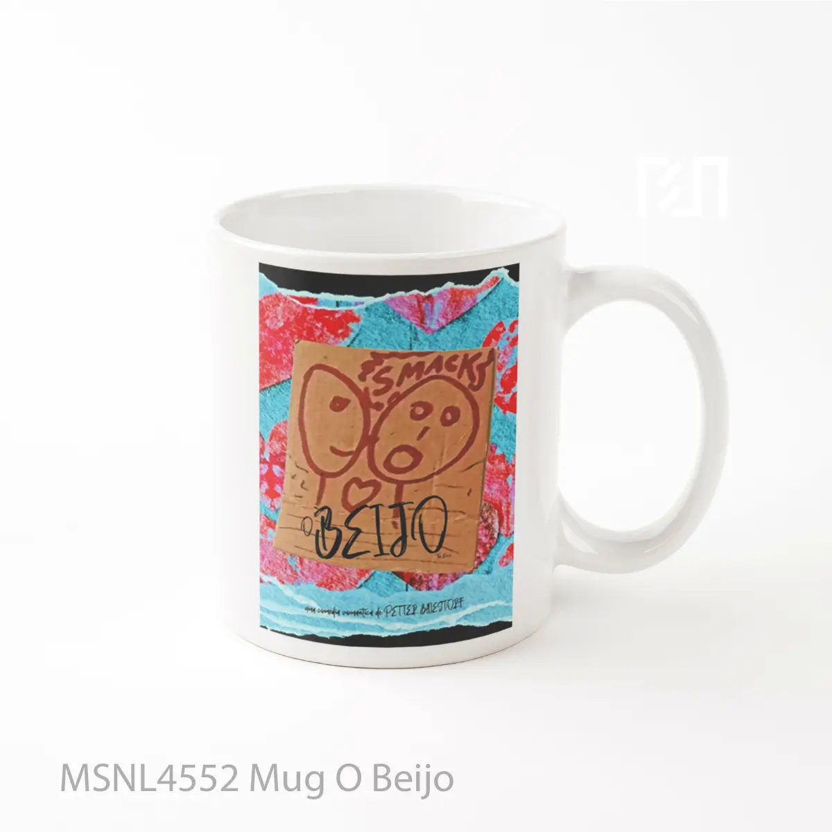 Mug O Beijo Gelas Keramik Tema Film MSNL4552