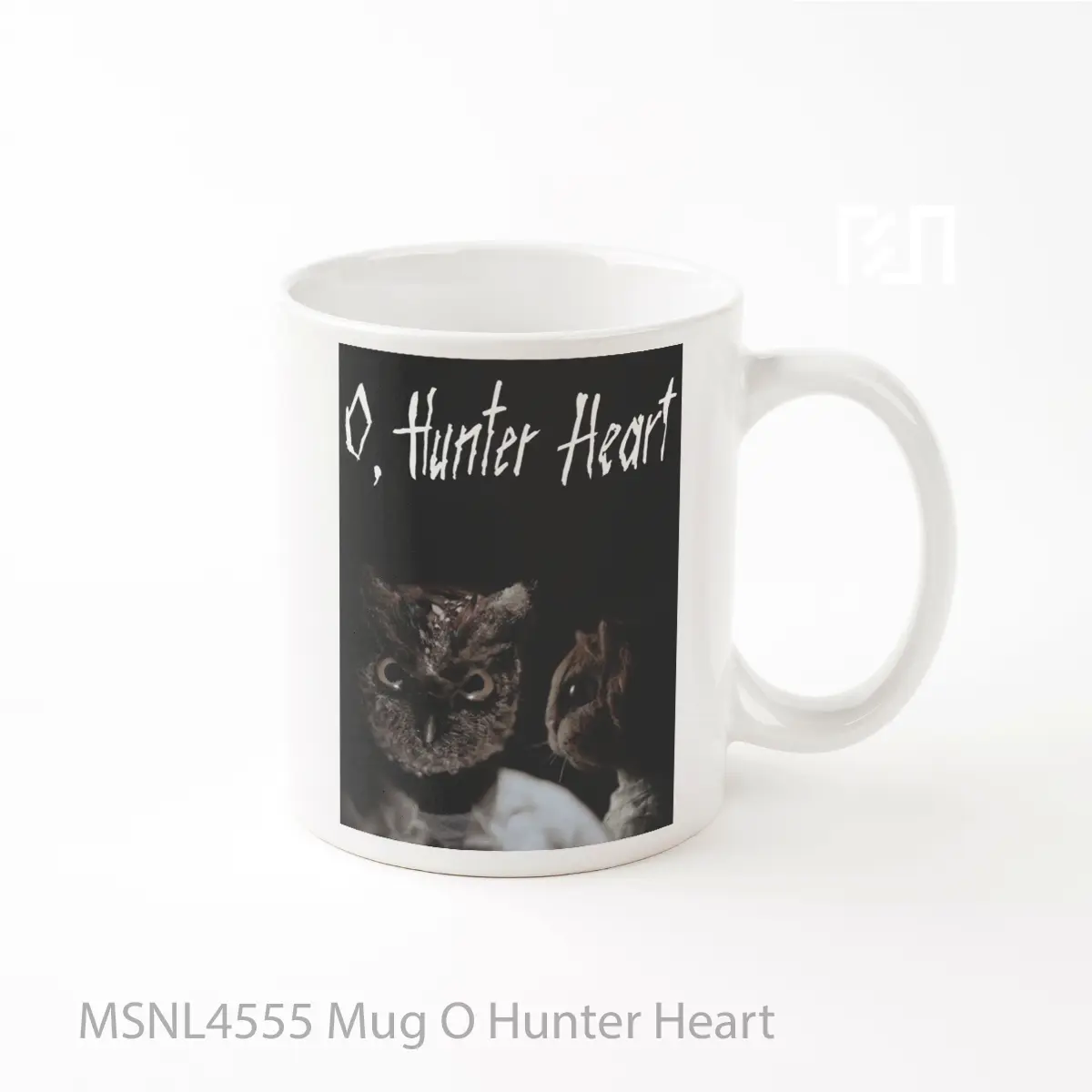 Mug O Hunter Heart Gelas Keramik Tema Film MSNL4555