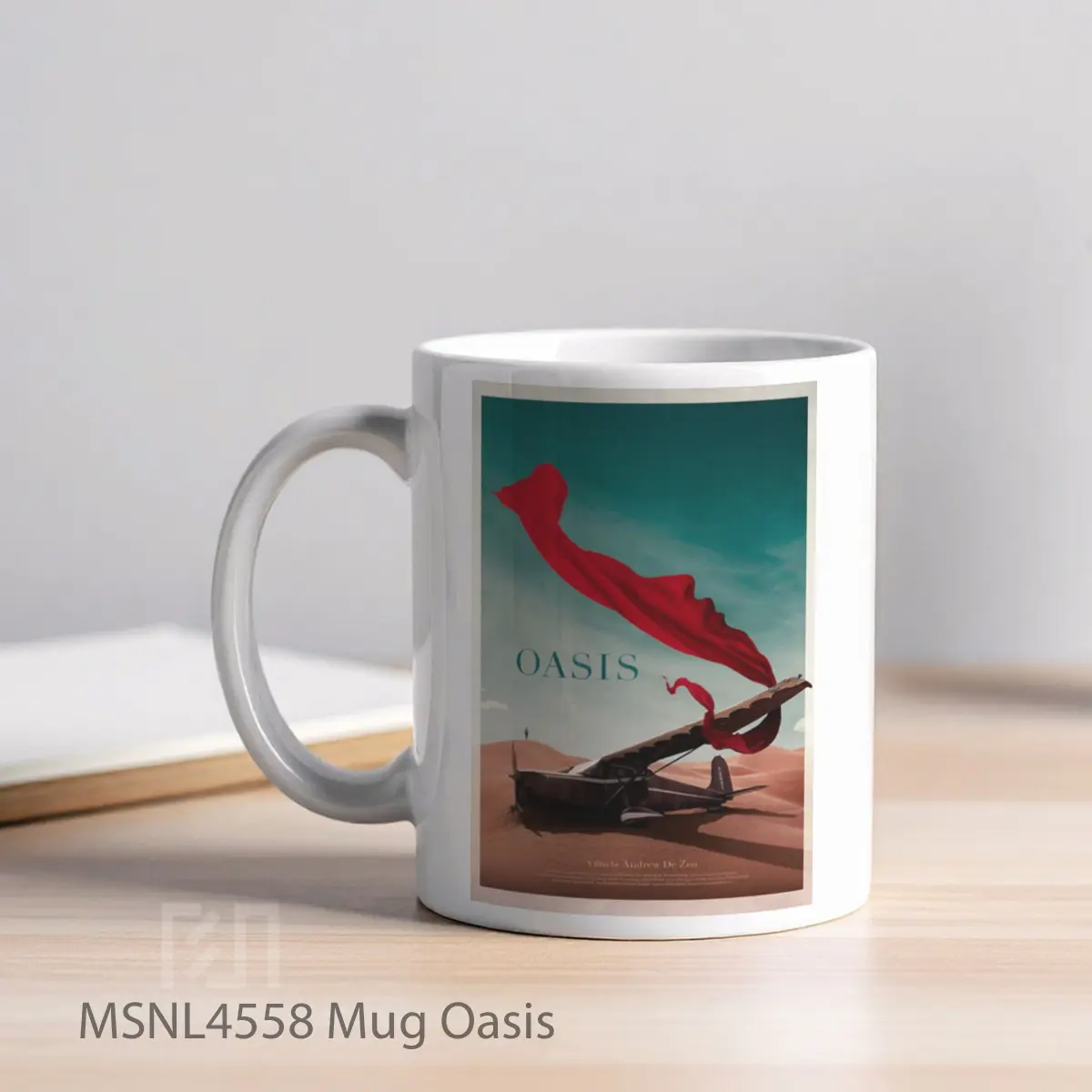 Mug Oasis Gelas Keramik Tema Film MSNL4558 - Tampak Kiri