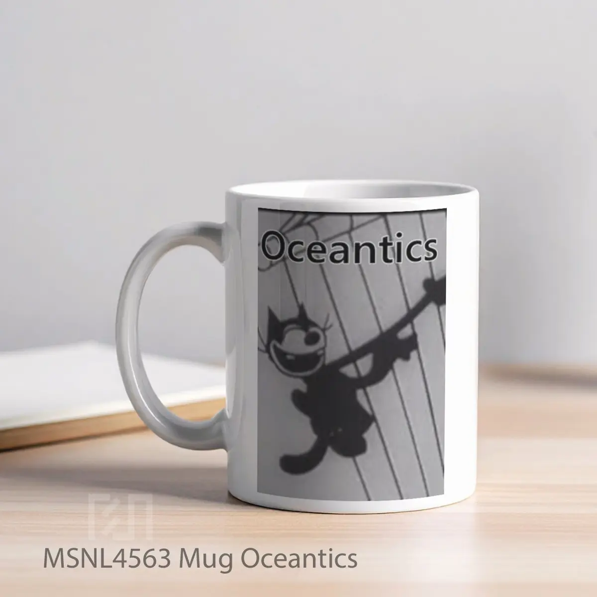 Mug Oceantics Gelas Keramik Tema Film MSNL4563 - Tampak Kiri