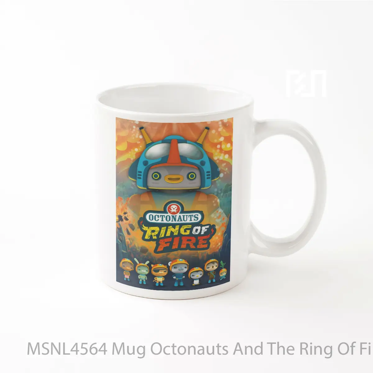 Mug Octonauts And The Ring Of Fire Gelas Keramik Tema Film MSNL4564