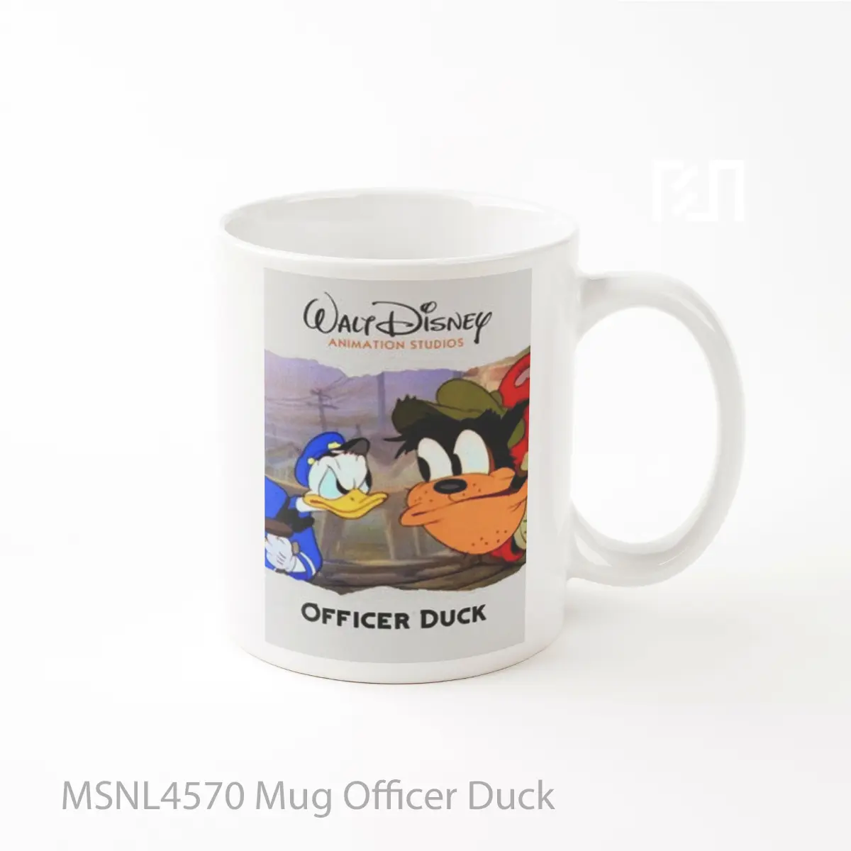 Mug Officer Duck Gelas Keramik Tema Film MSNL4570