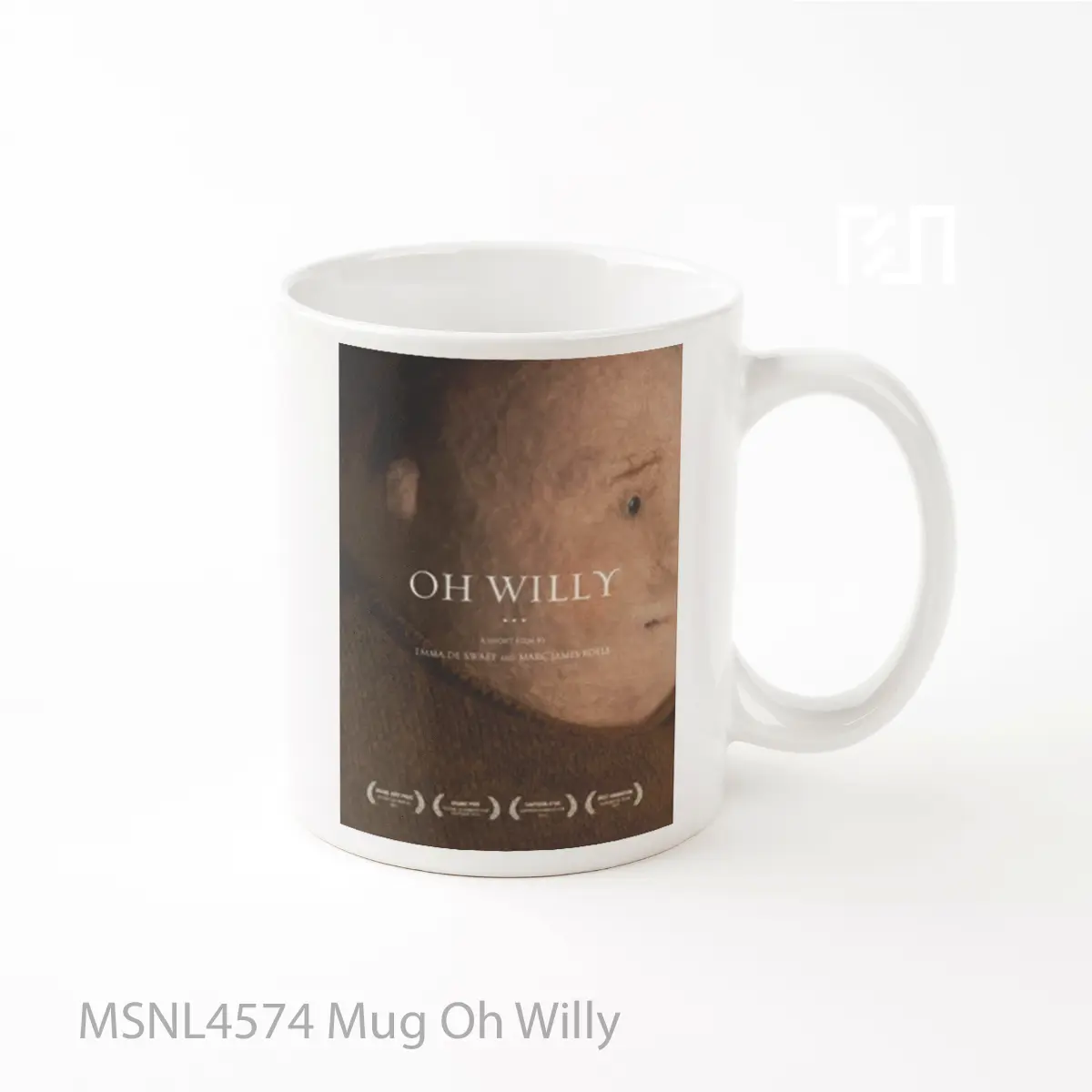 Mug Oh Willy Gelas Keramik Tema Film MSNL4574