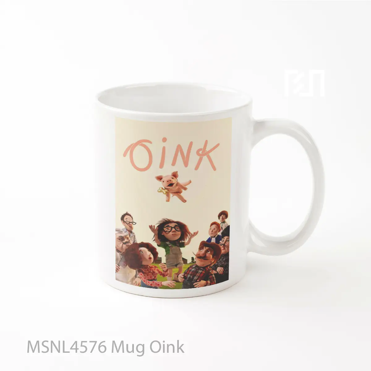 Mug Oink Gelas Keramik Tema Film MSNL4576