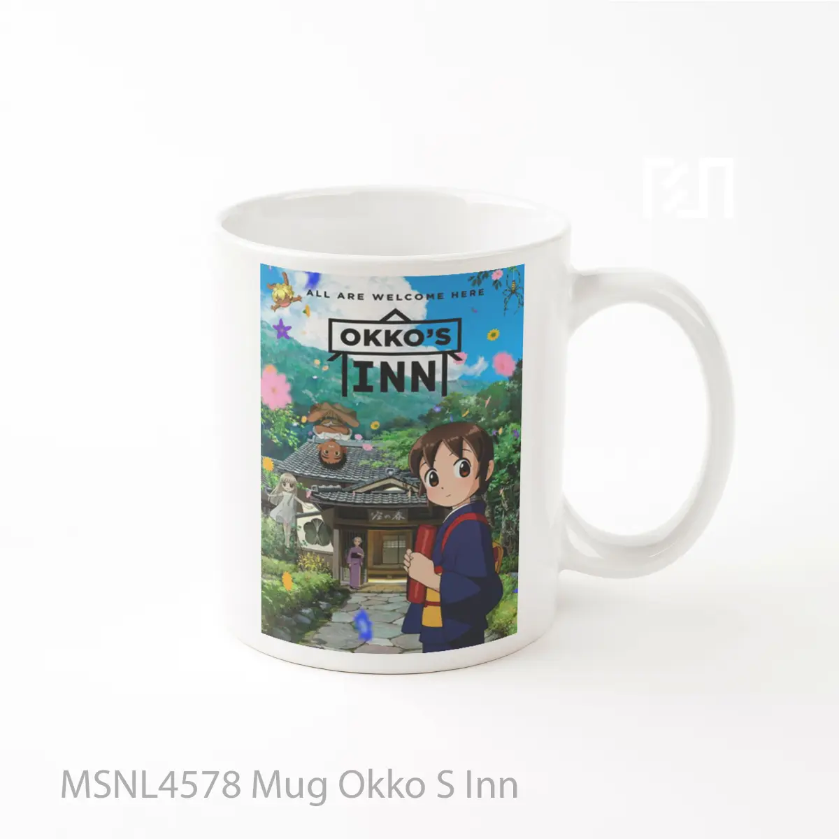 Mug Okko S Inn Gelas Keramik Tema Film MSNL4578