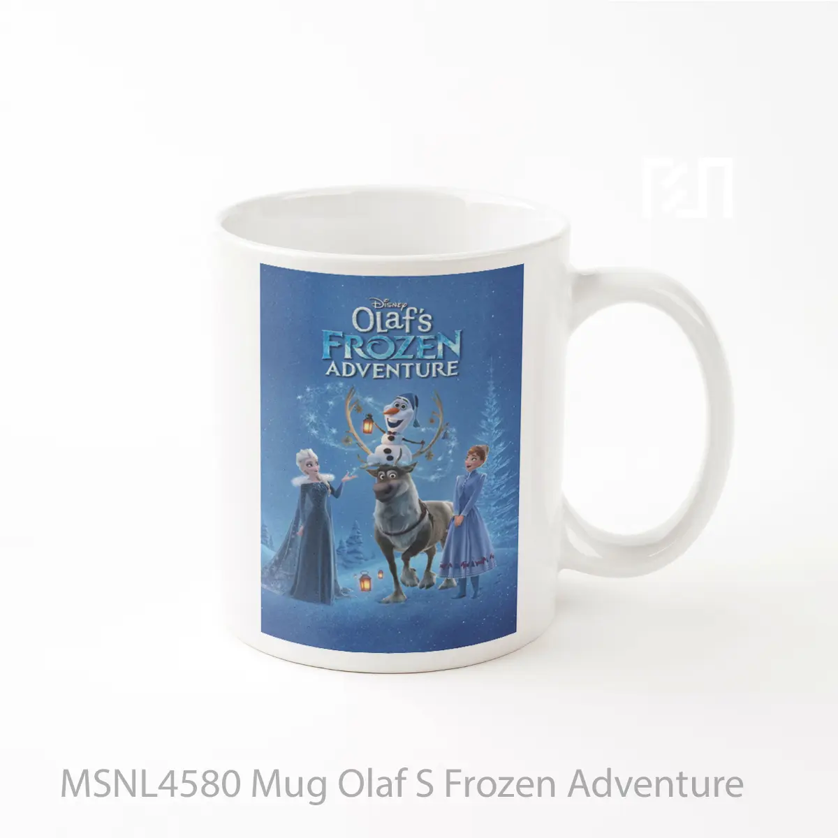 Mug Olaf S Frozen Adventure Gelas Keramik Tema Film MSNL4580
