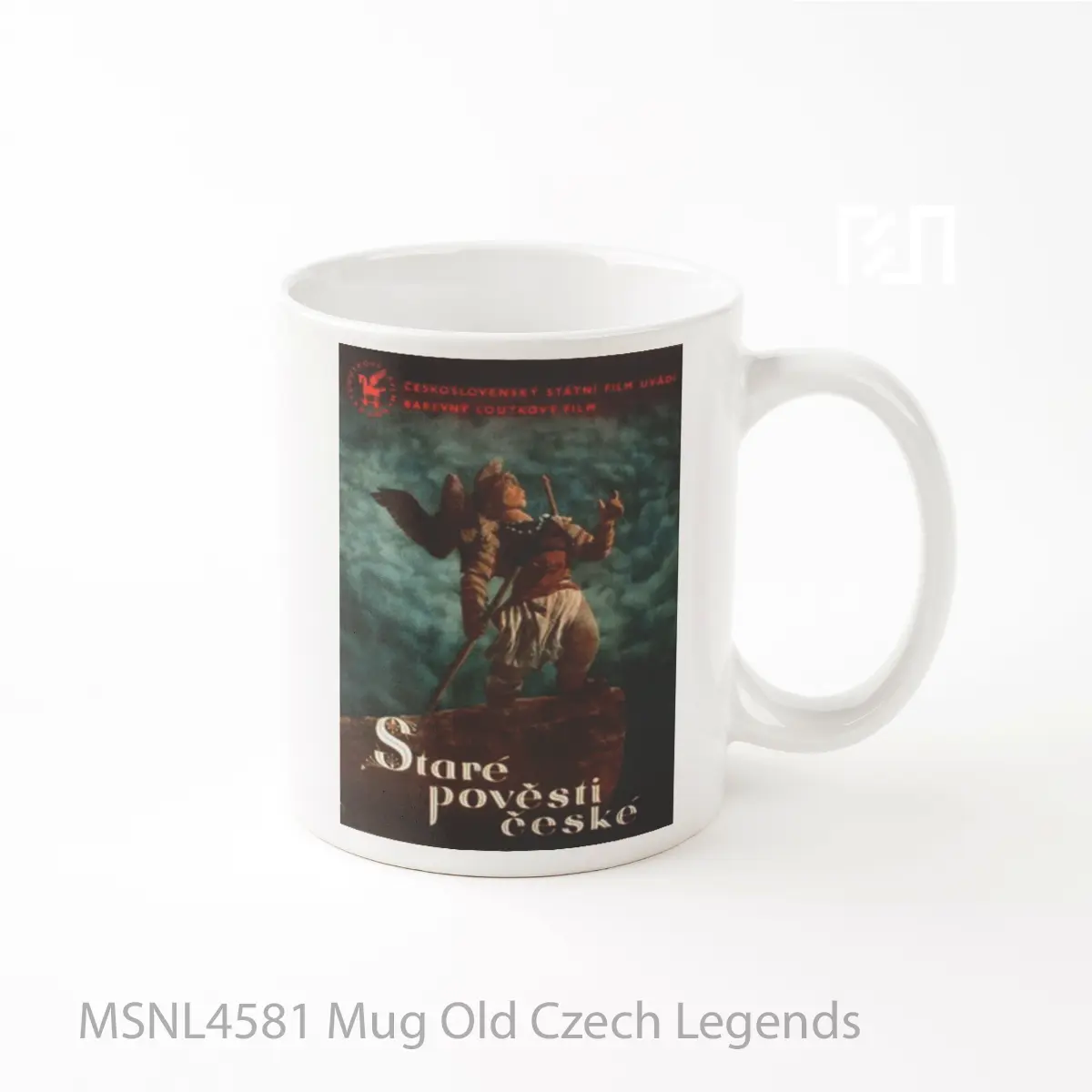Mug Old Czech Legends Gelas Keramik Tema Film MSNL4581