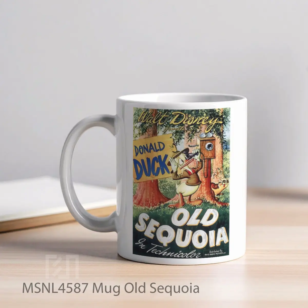 Mug Old Sequoia Gelas Keramik Tema Film MSNL4587 - Tampak Kiri