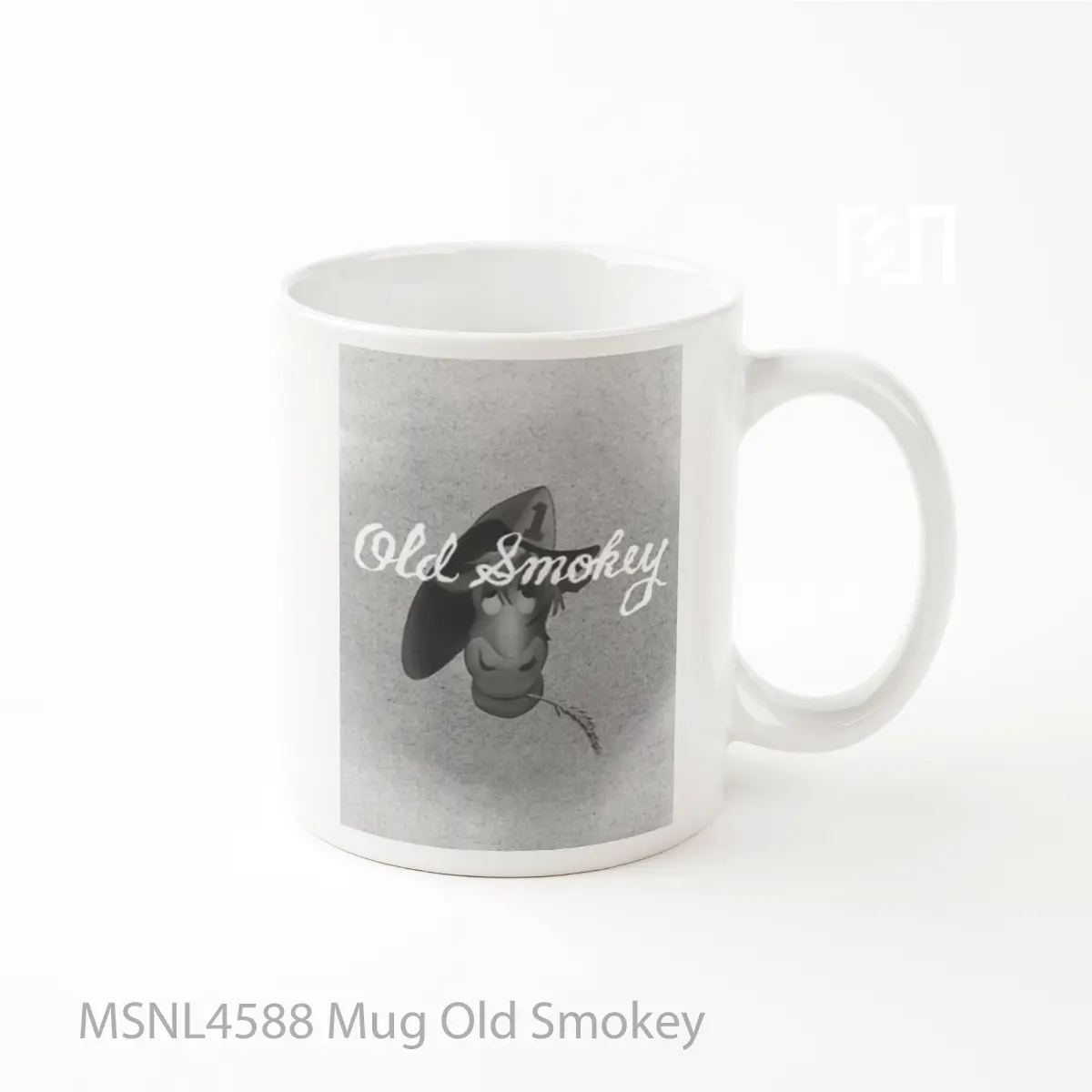 Mug Old Smokey Gelas Keramik Tema Film MSNL4588
