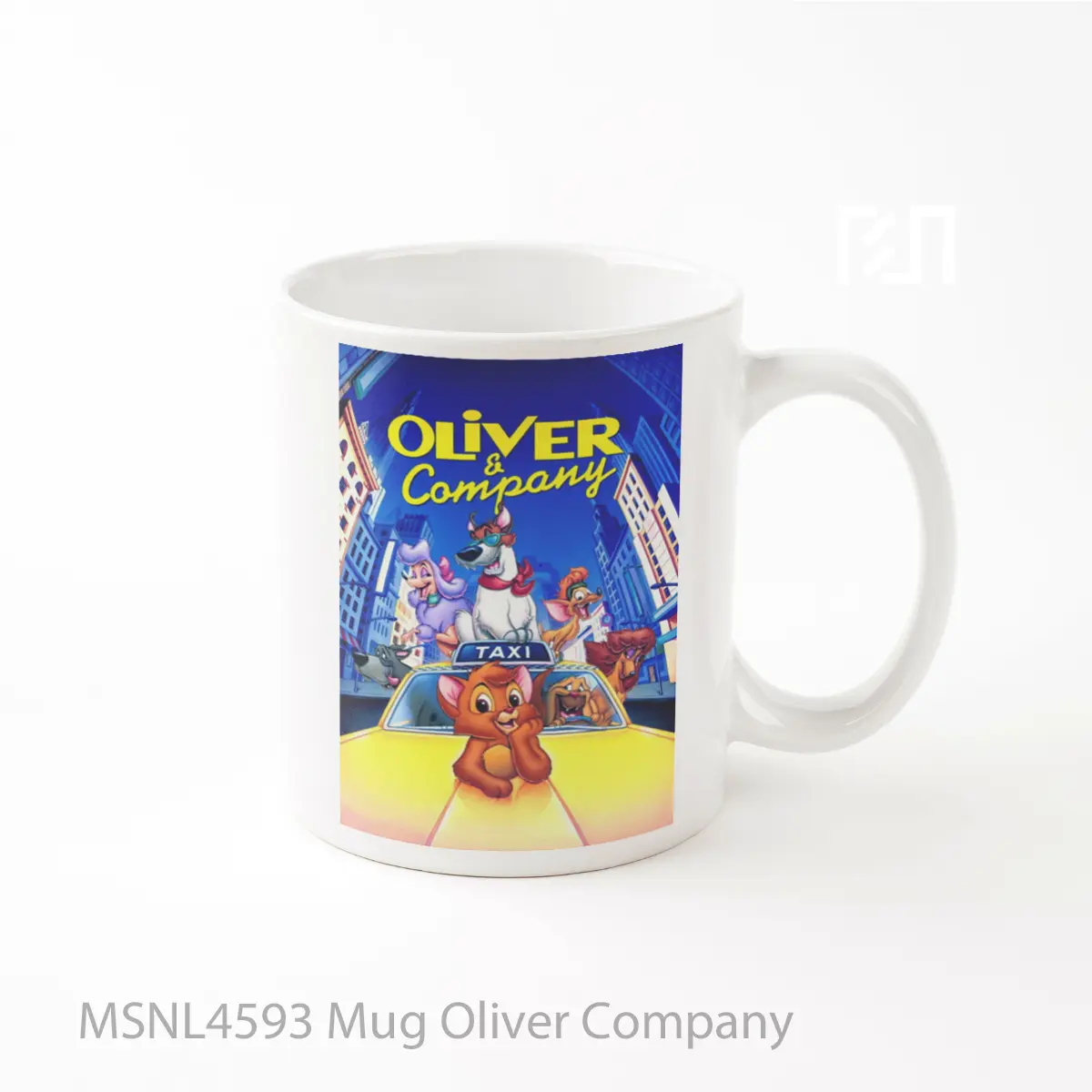 Mug Oliver Company Gelas Keramik Tema Film MSNL4593