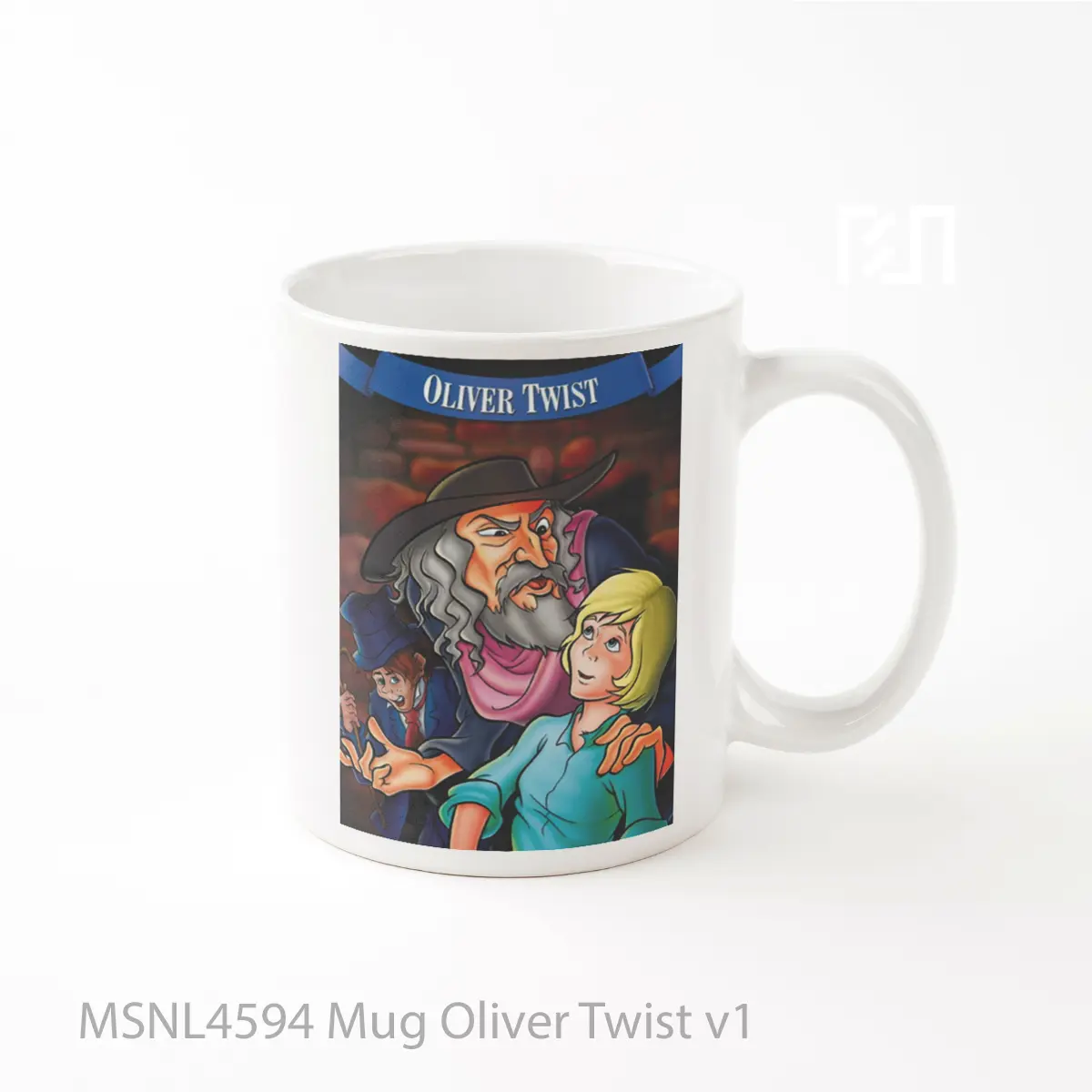 Mug Oliver Twist V1 Gelas Keramik Tema Film MSNL4594