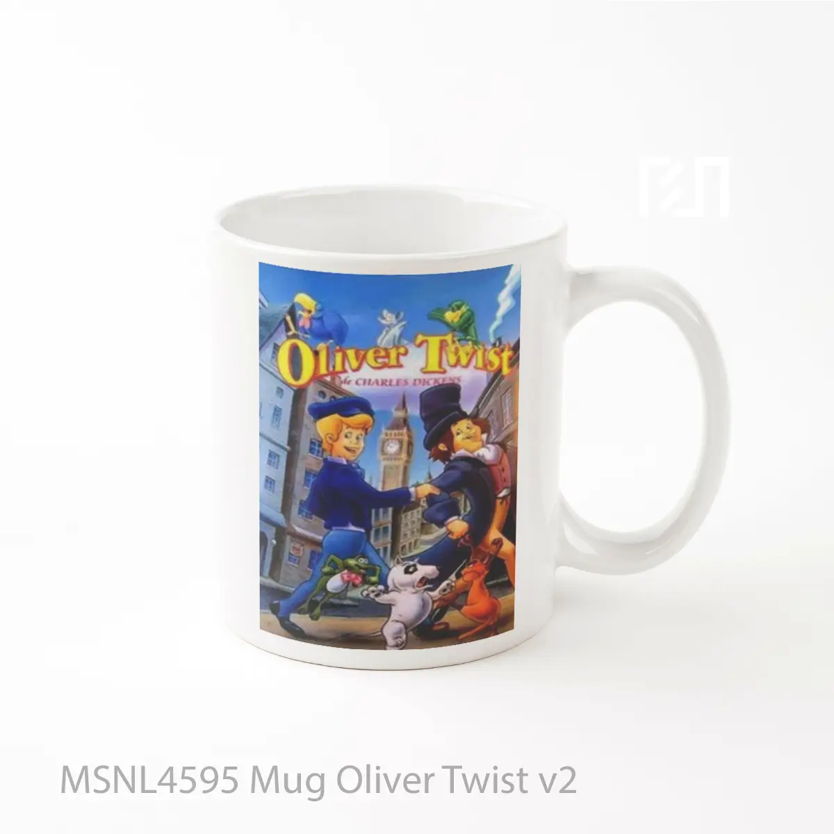 Mug Oliver Twist V2 Gelas Keramik Tema Film MSNL4595