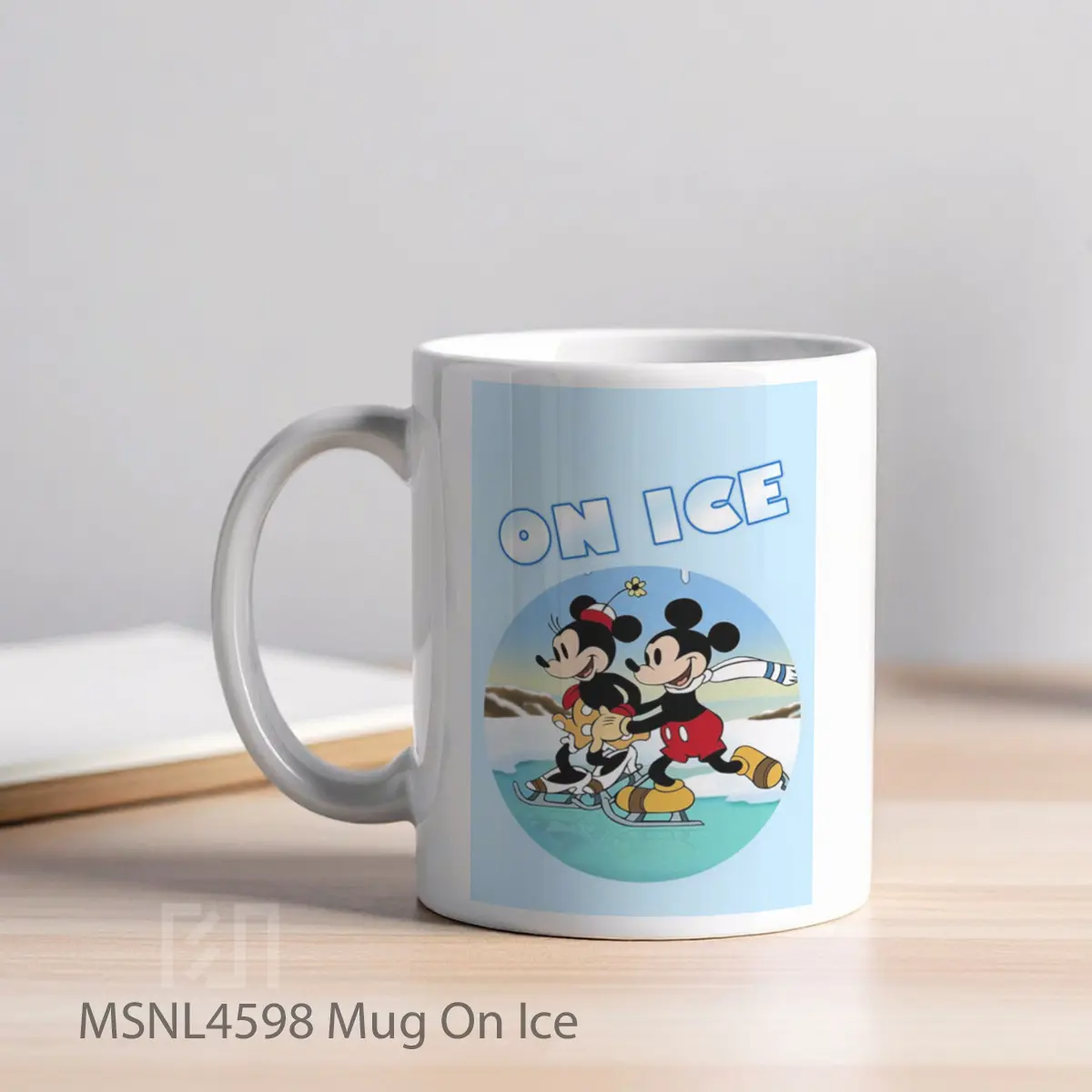 Mug On Ice Gelas Keramik Tema Film MSNL4598 - Tampak Kiri