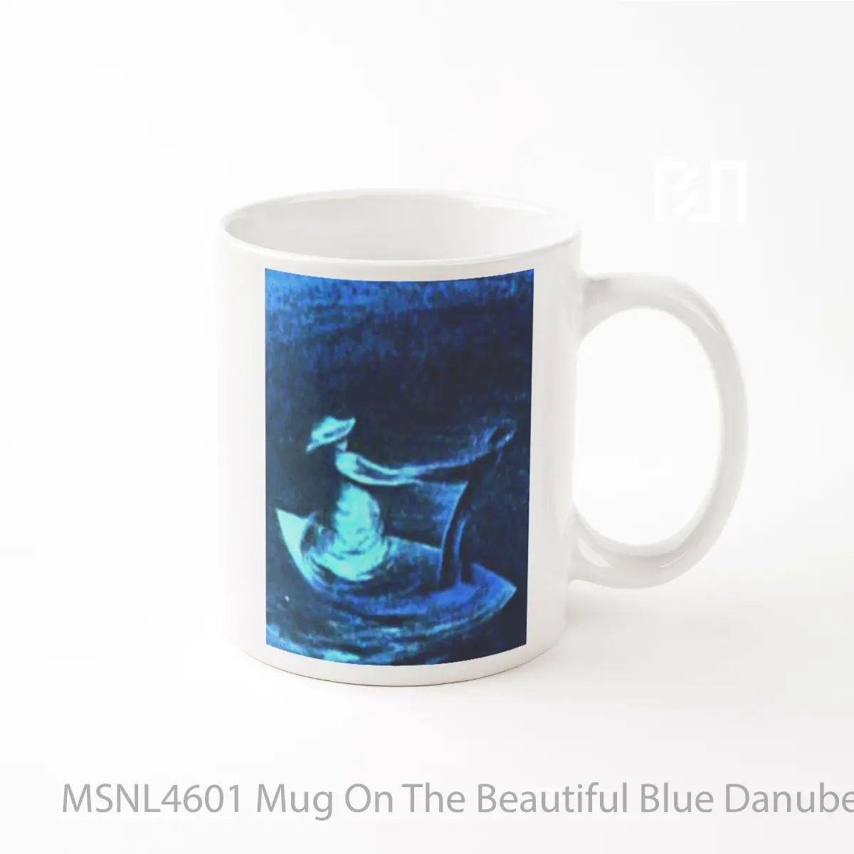 Mug On The Beautiful Blue Danube Gelas Keramik Tema Film MSNL4601