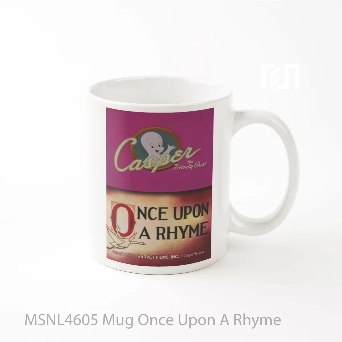 Mug Once Upon A Rhyme Gelas Keramik Tema Film MSNL4605