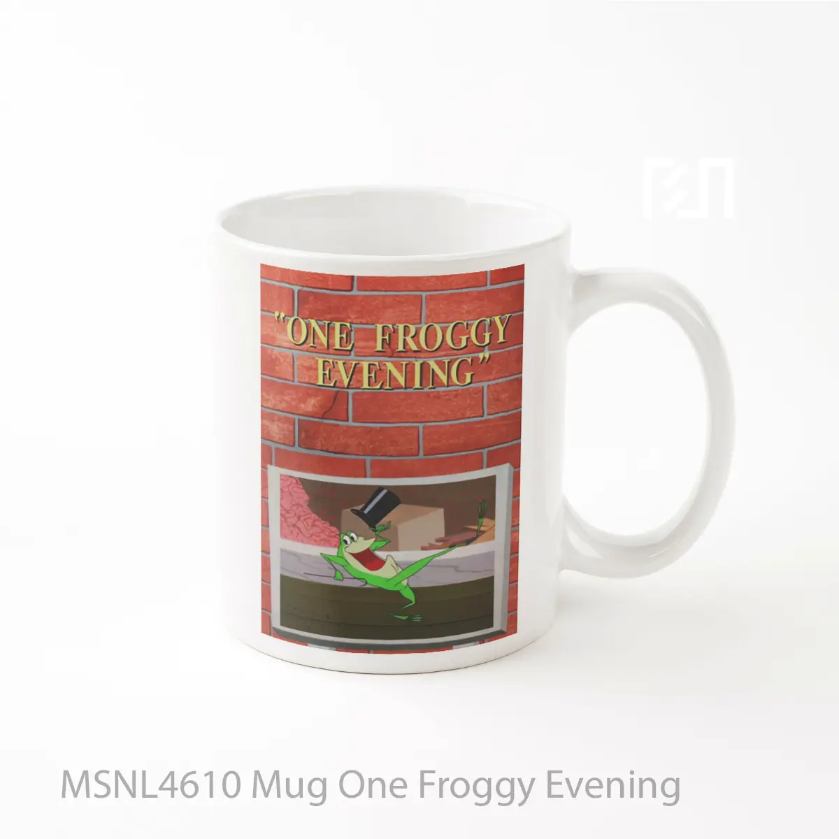 Mug One Froggy Evening Gelas Keramik Tema Film MSNL4610
