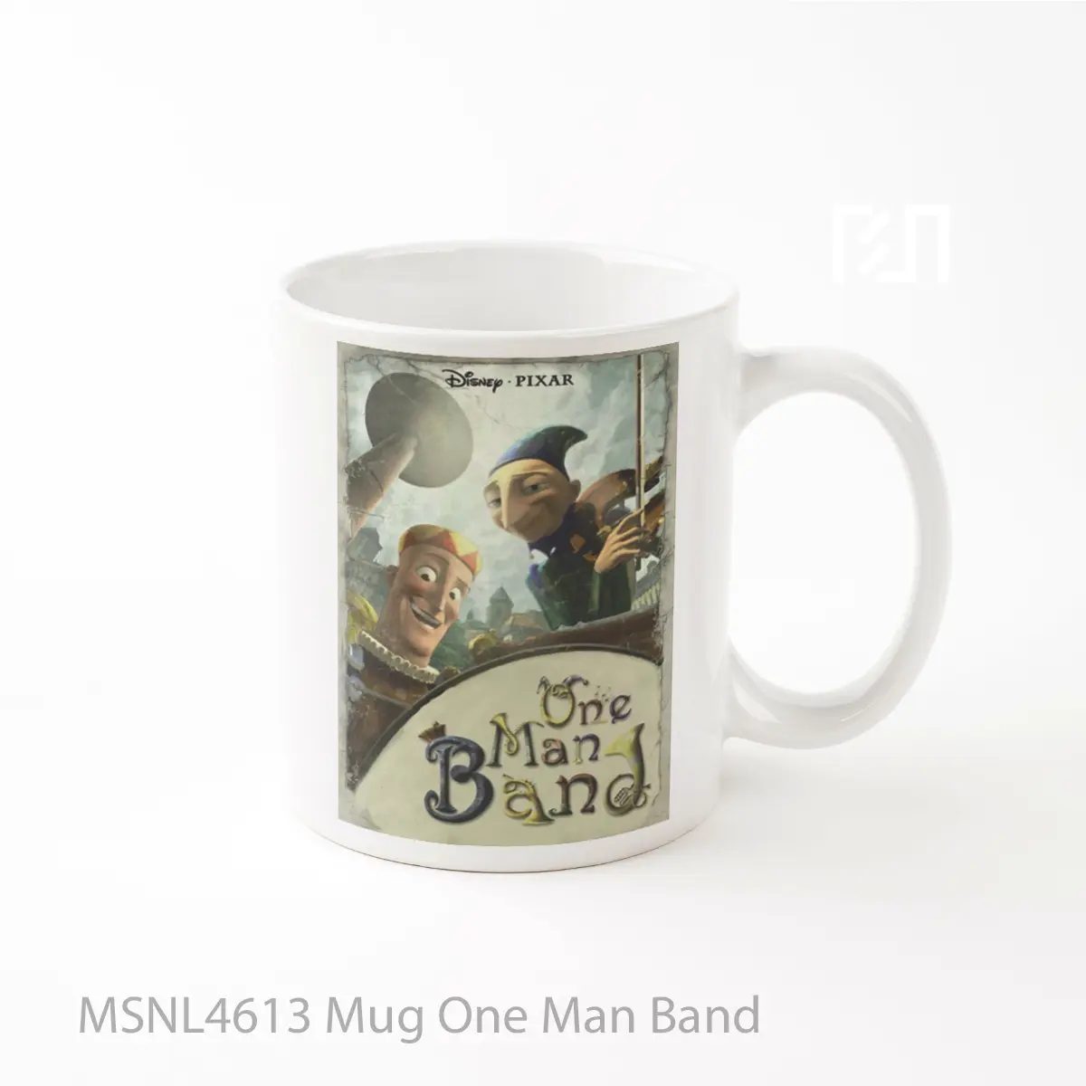 Mug One Man Band Gelas Keramik Tema Film MSNL4613