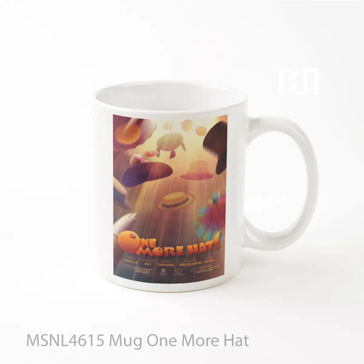 Mug One More Hat Gelas Keramik Tema Film MSNL4615