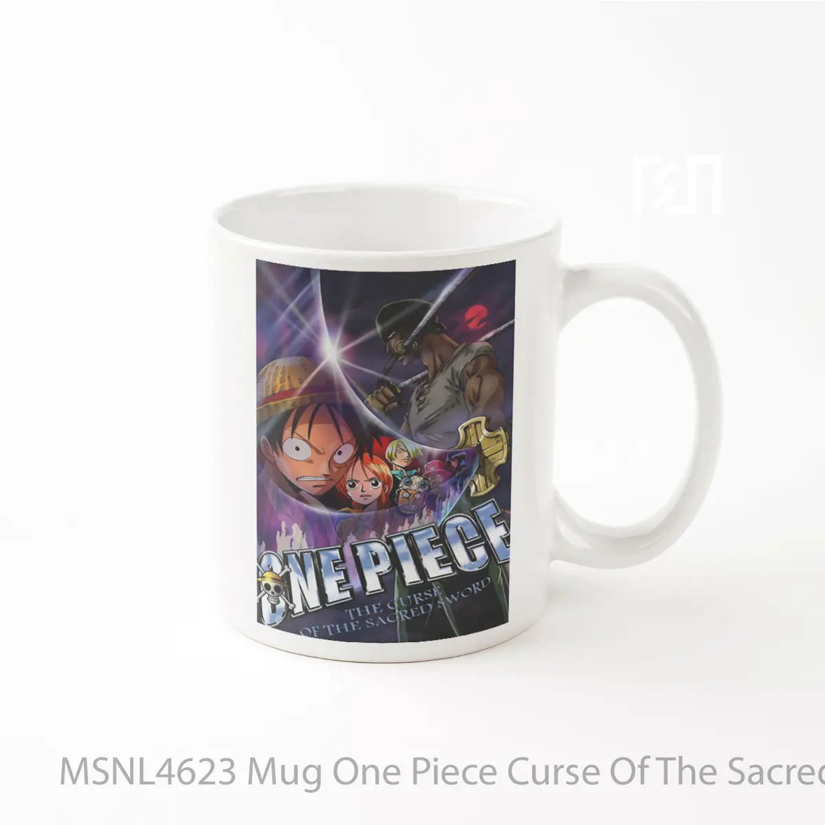 Mug One Piece Curse Of The Sacred Sword Gelas Keramik Tema Film MSNL4623