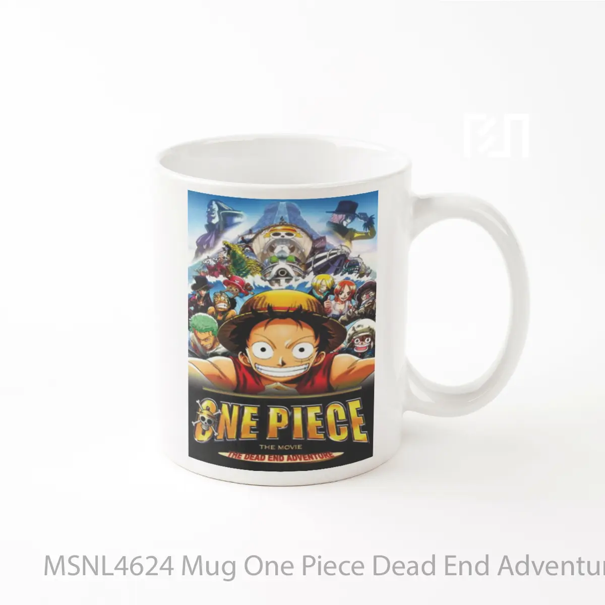 Mug One Piece Dead End Adventure Gelas Keramik Tema Film MSNL4624
