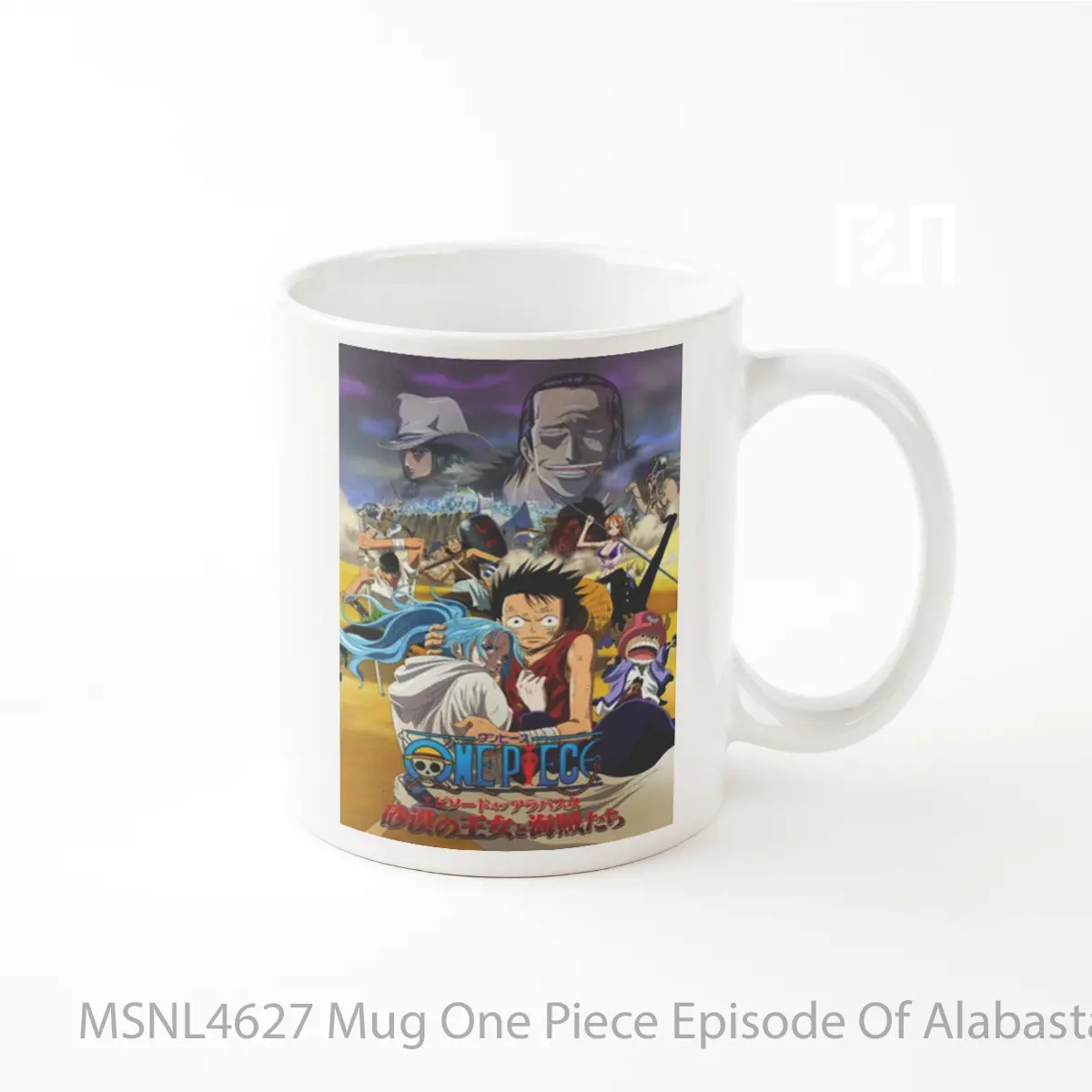 Mug One Piece Episode Of Alabasta Prologue Gelas Keramik Tema Film MSNL4627