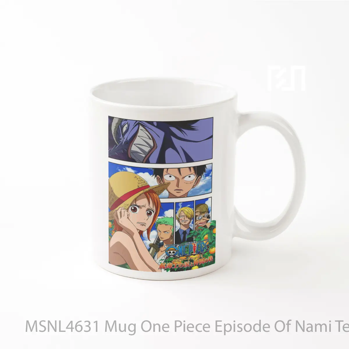 Mug One Piece Episode Of Nami Tears Of A Navigator And The Bonds Of Friends Gelas Keramik Tema Film MSNL4631