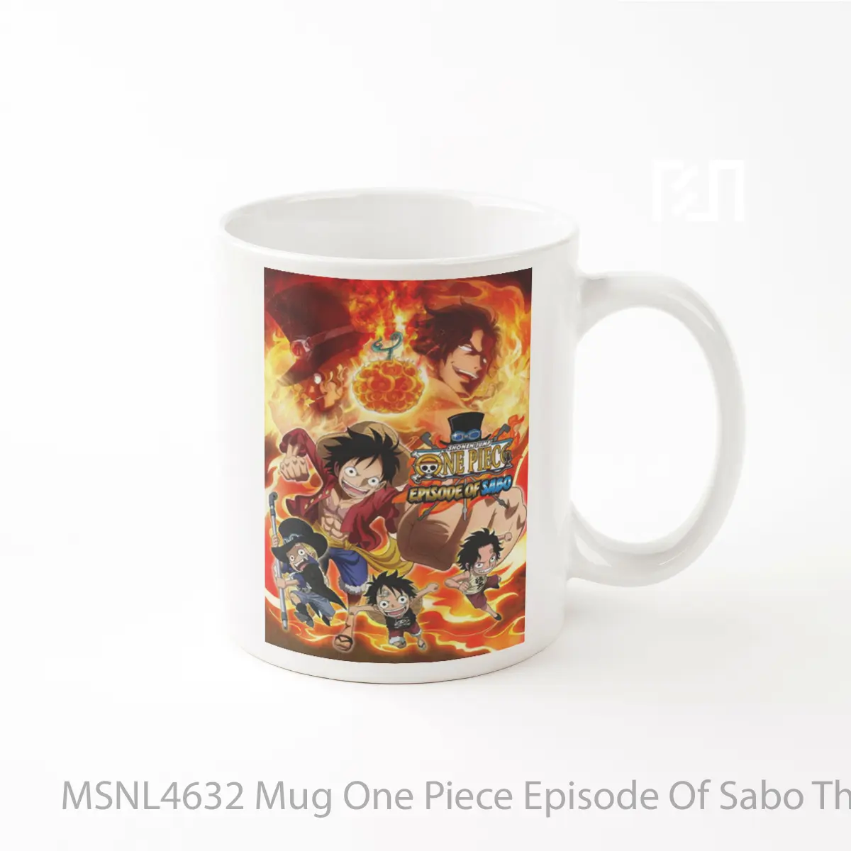 Mug One Piece Episode Of Sabo The Three Brothers Bond The Miraculous Reunion And The Inherited Will Gelas Keramik Tema Film MSNL4632