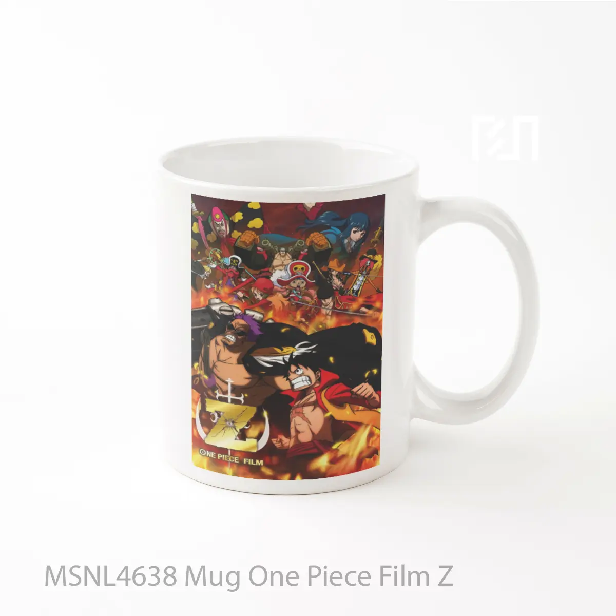 Mug One Piece Film Z Gelas Keramik Tema Film MSNL4638
