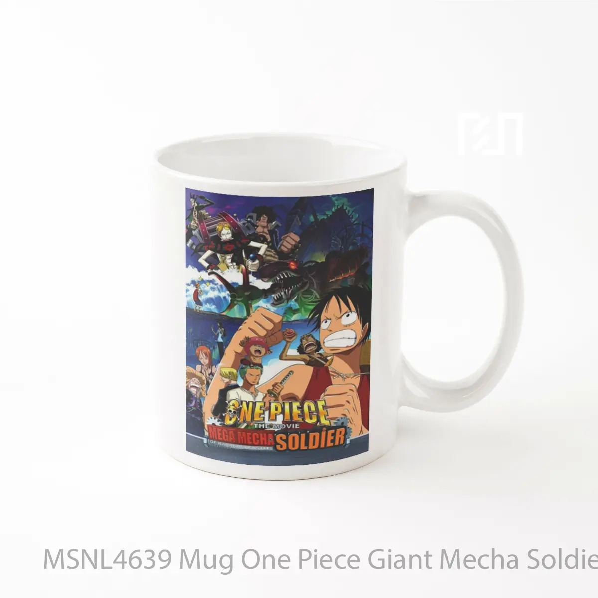 Mug One Piece Giant Mecha Soldier Of Karakuri Castle Gelas Keramik Tema Film MSNL4639
