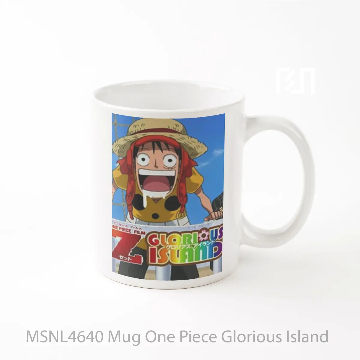 Mug One Piece Glorious Island Gelas Keramik Tema Film MSNL4640