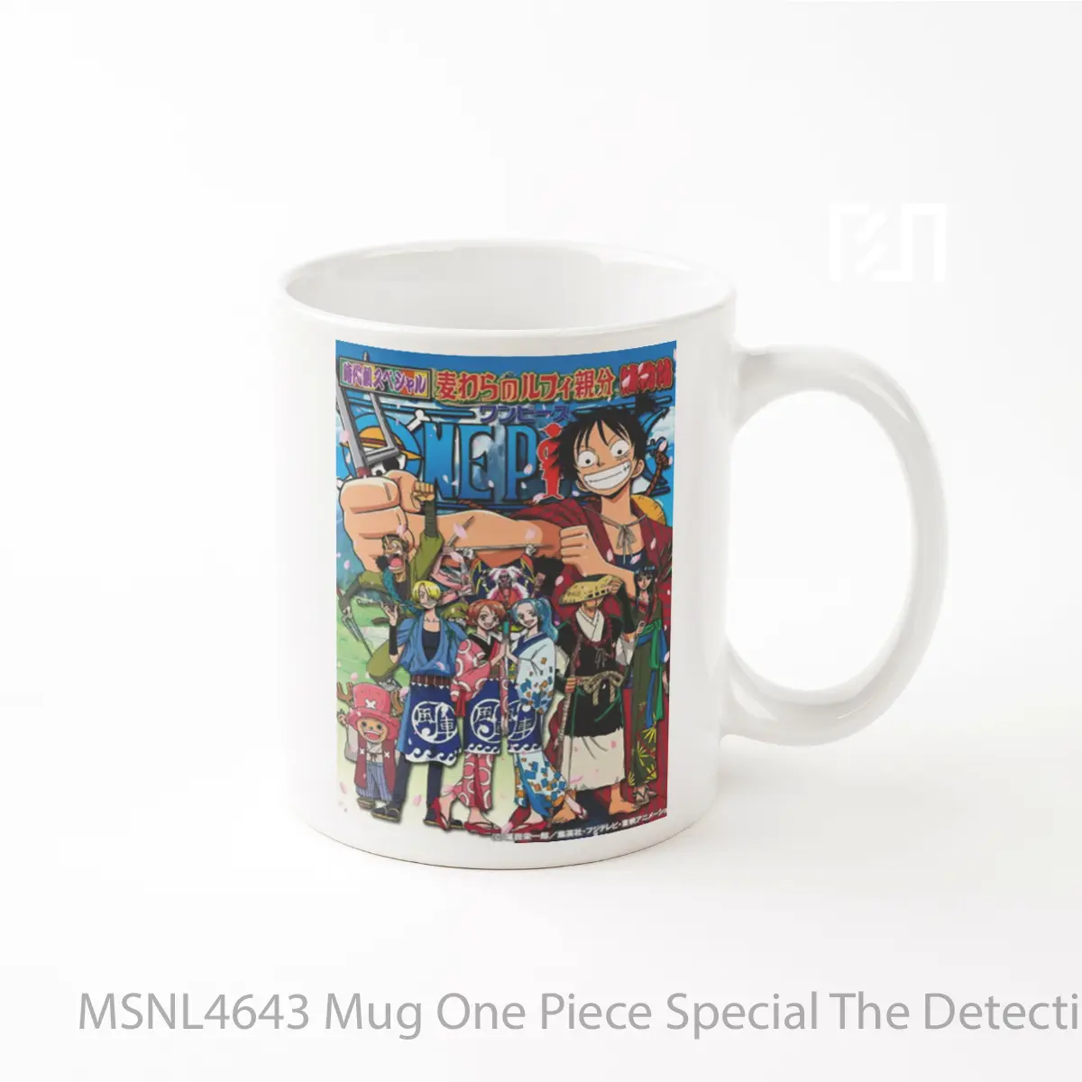 Mug One Piece Special The Detective Memoirs Of Chief Straw Hat Luffy Gelas Keramik Tema Film MSNL4643