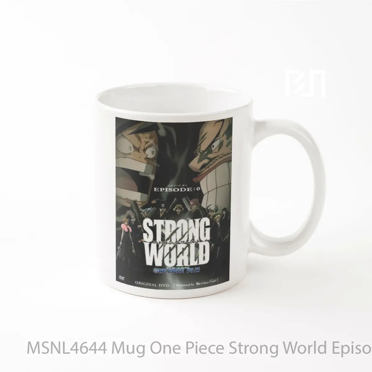 Mug One Piece Strong World Episode 0 Gelas Keramik Tema Film MSNL4644