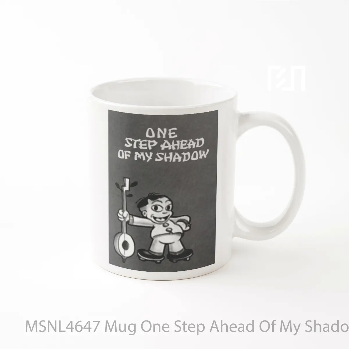 Mug One Step Ahead Of My Shadow Gelas Keramik Tema Film MSNL4647